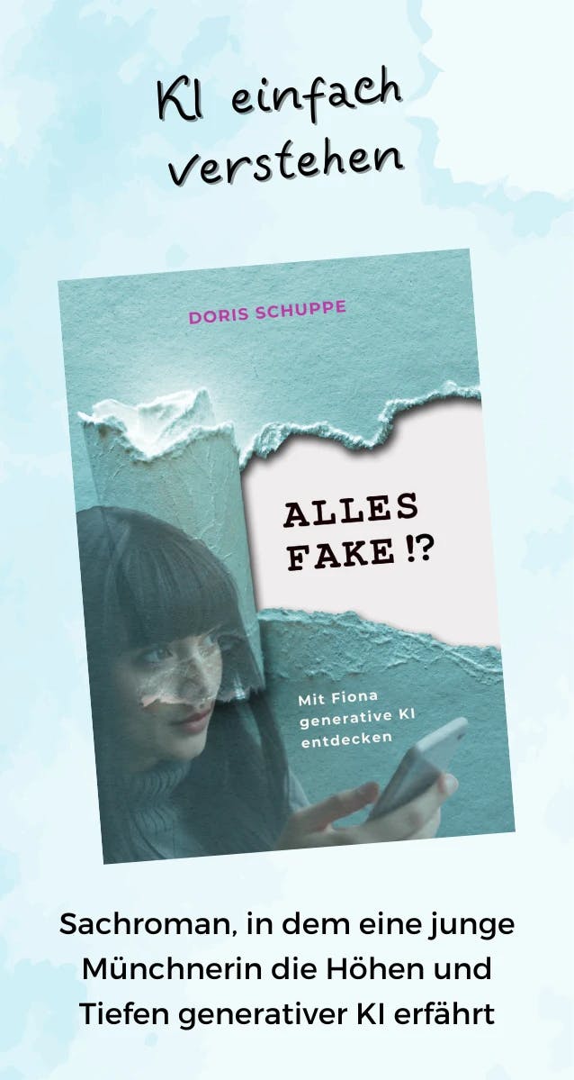 Titelbild Sachroman ALLES FAKE!? Mit Fiona generative KI entdecken