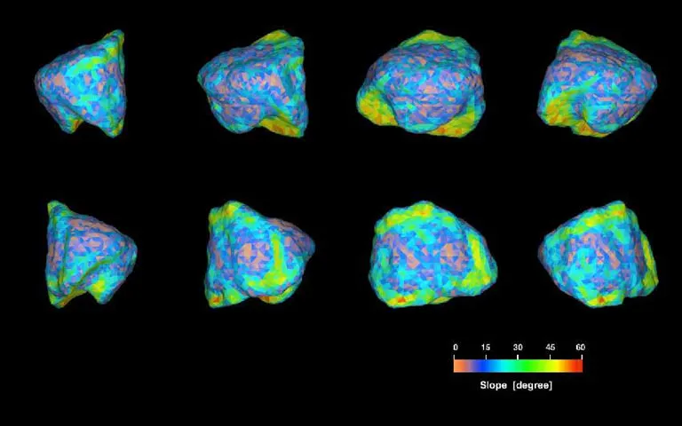 Radarastronomische Aufnahme des Asteroiden Golevka (NASA, JPL)