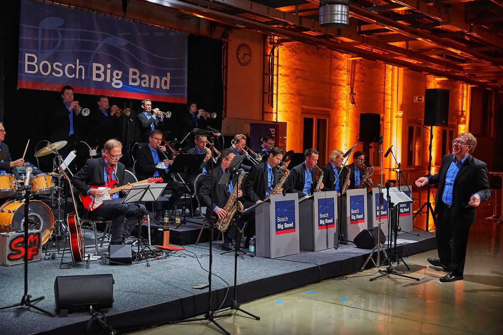 Die Bosch Big Band spielt am Sonntag auf dem Berger Plätzle. Foto: MGV Stuttgart-Berg