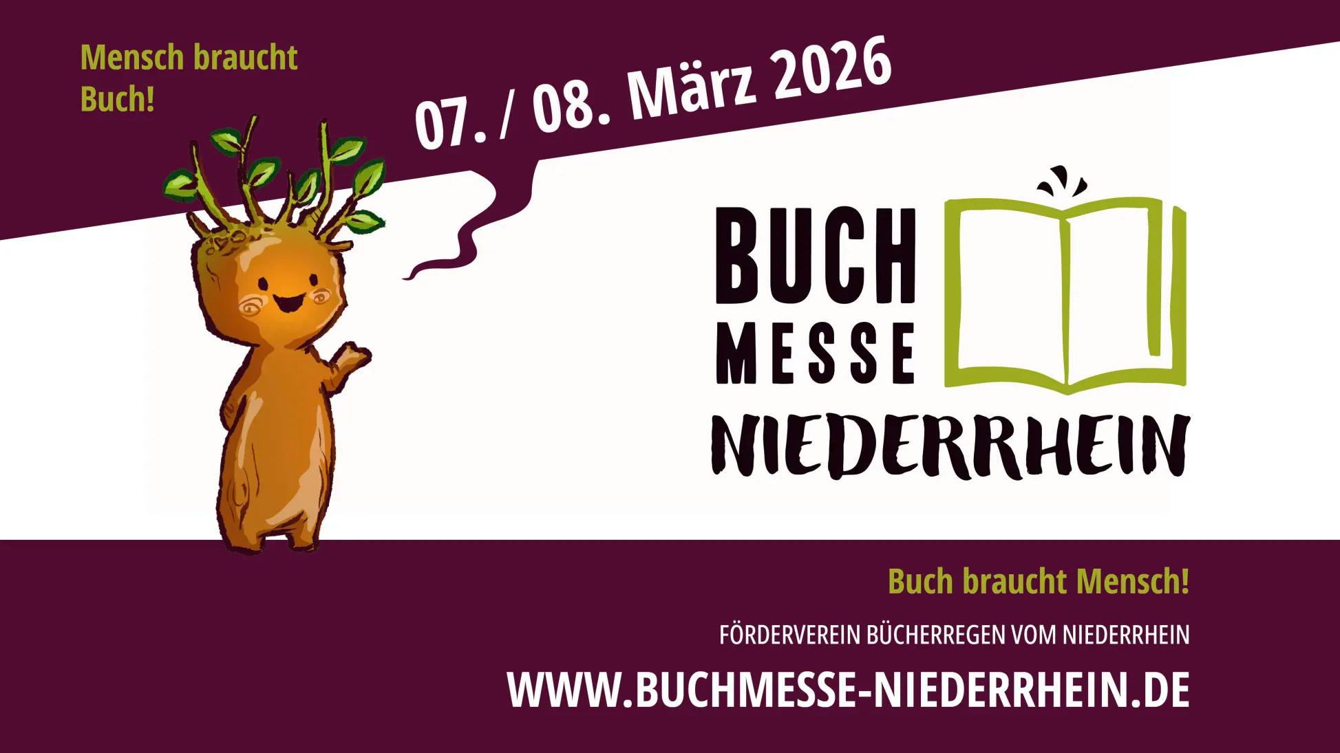 logo der buchmesse niederrhein