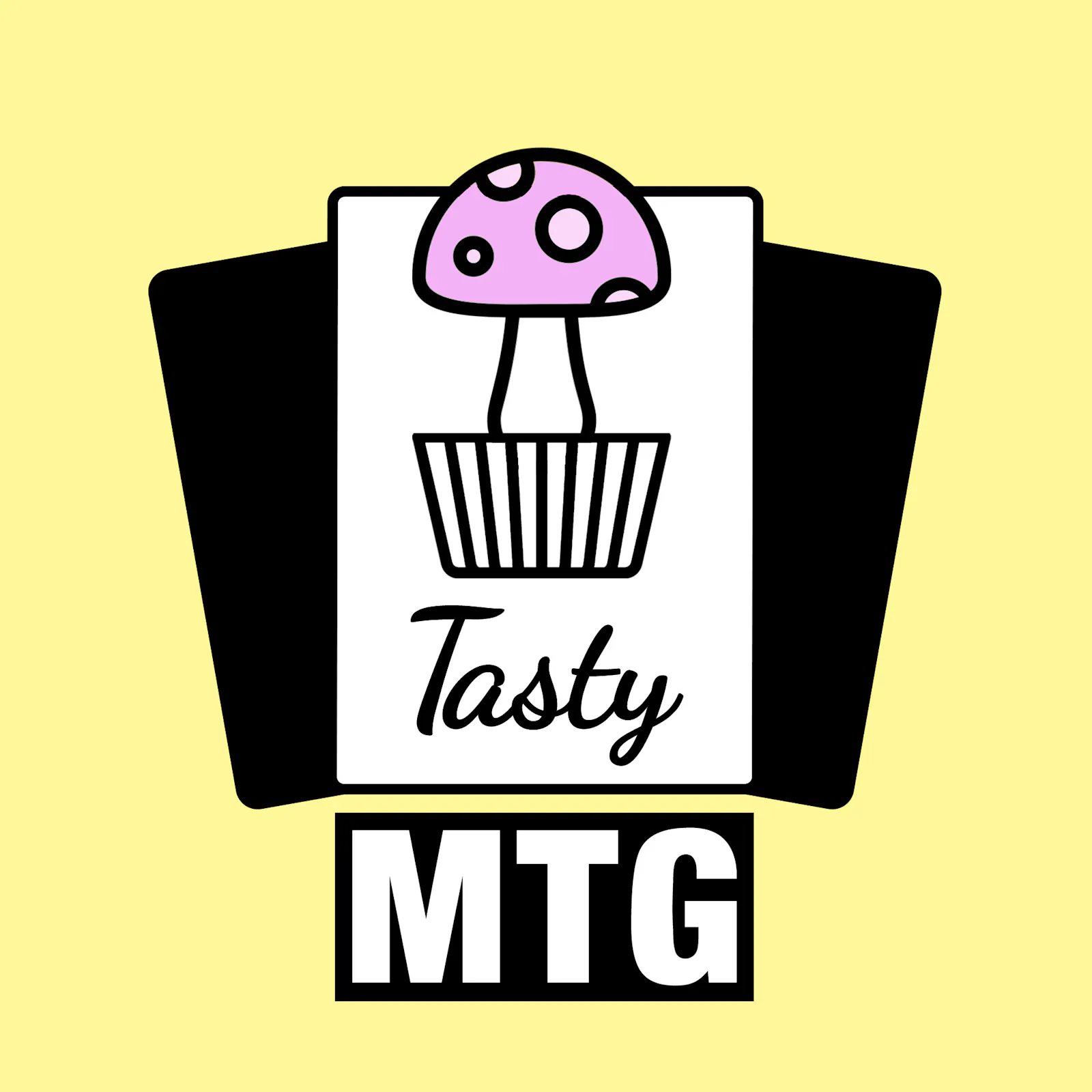 Das Logo zur aktuellen Folge: Der Tasty-MTG-Muffin ist ein Pilz.