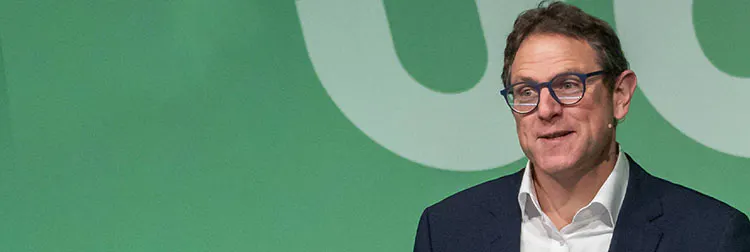 Porträt vom frisch gewählten Oberbürgermeister in Würzburg Martin Heilig