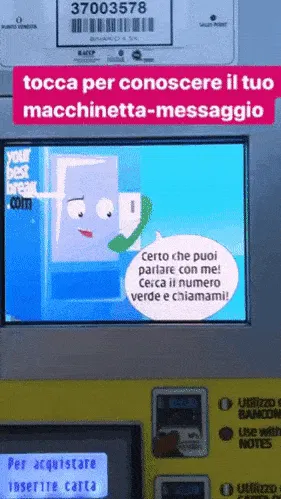 sì, l'ho registrato io (dalle mie IG stories)