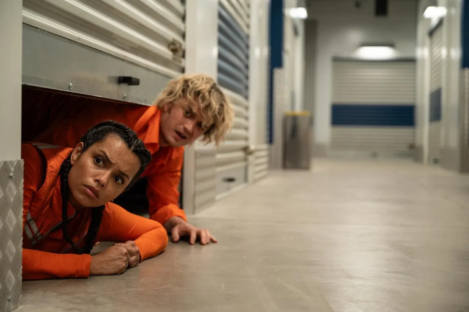 Georgina Campbell und Joe Keery in COLD STORAGE //© STUDIOCANAL GmbH / Reiner Bajo