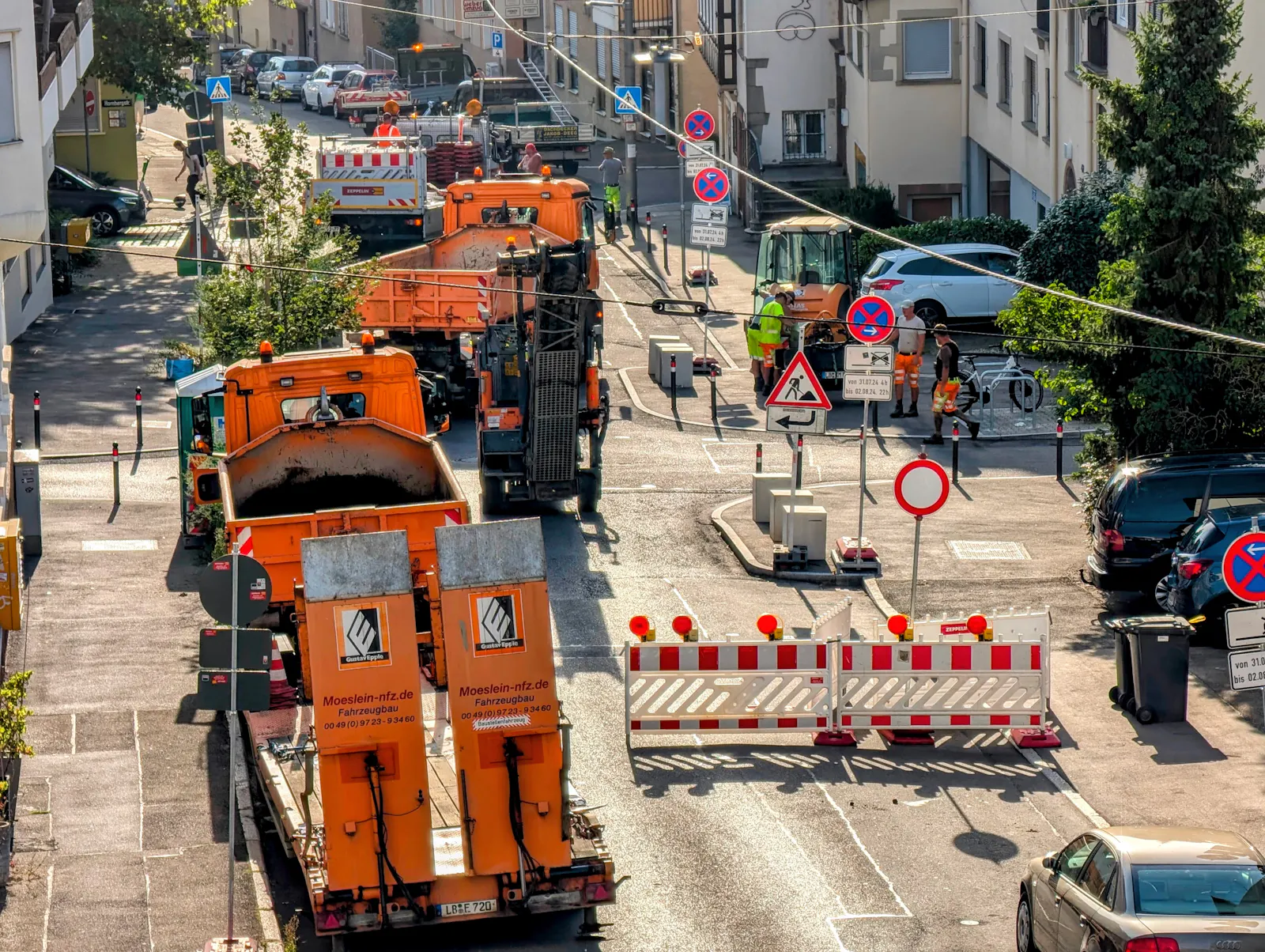 Kreuzung Schurwaldstraße/Hornbergstraße Foto: Jürgen Brand