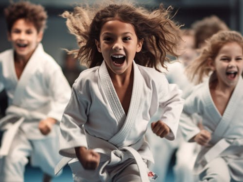 Bei der Sportkultur können Kids mit viel Spaß auch Judo lernen. Foto: Sportkultur Stuttgart