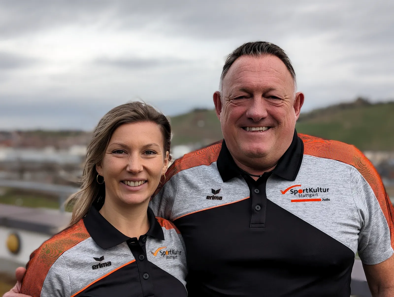 Linn Claudi und Martin Graf von der Sportkultur Stuttgart. Foto: Jürgen Brand
