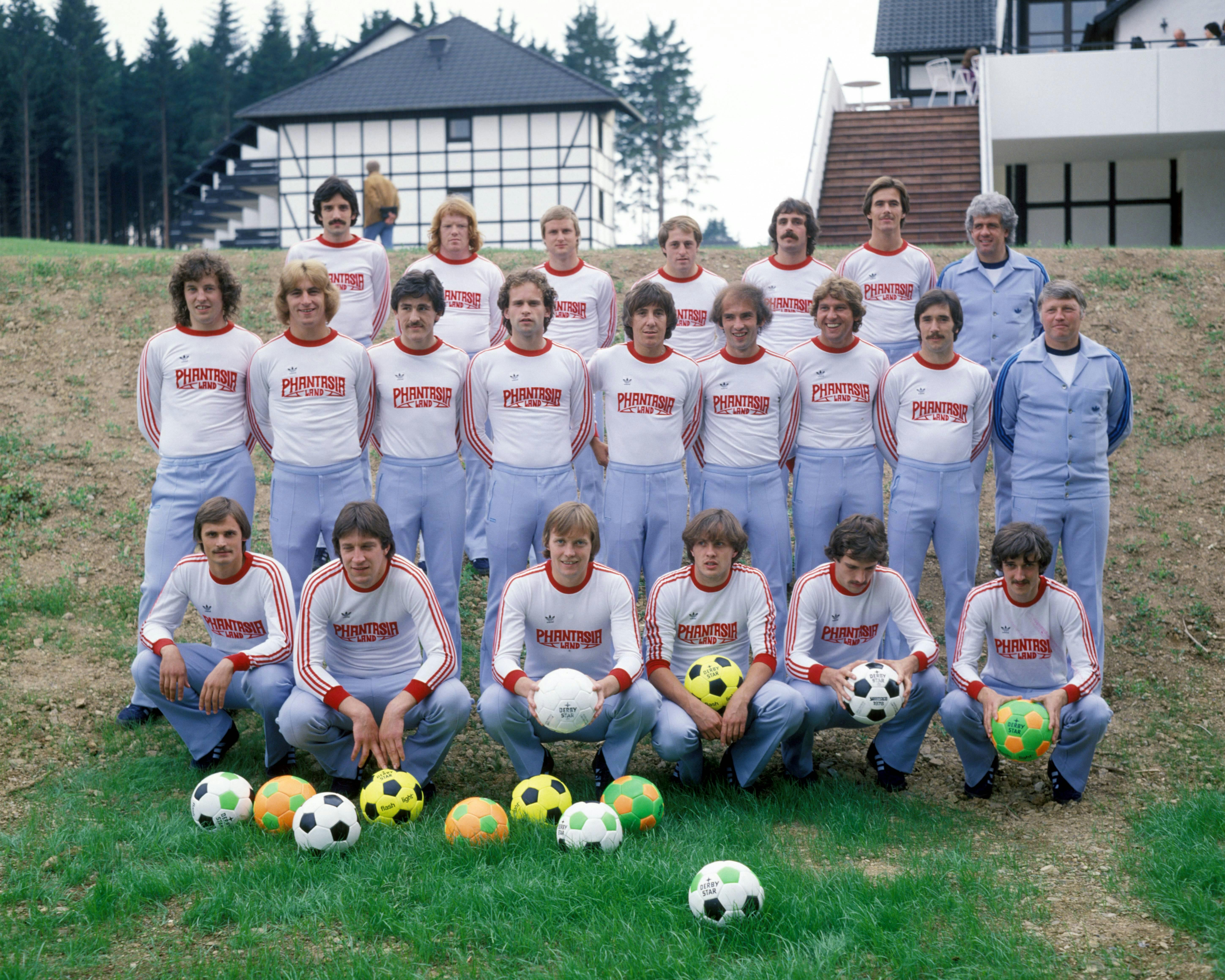 Fortuna Köln vor der Saison 1977/78 in der 2. Liga Nord