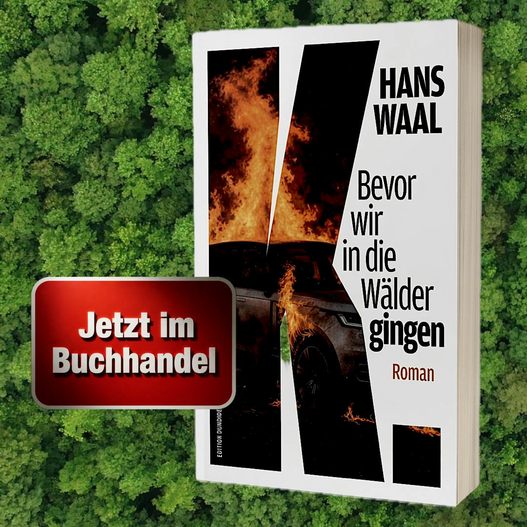 Buchcover von „K. – Bevor wir in die Wälder gingen“ von Hans Waal