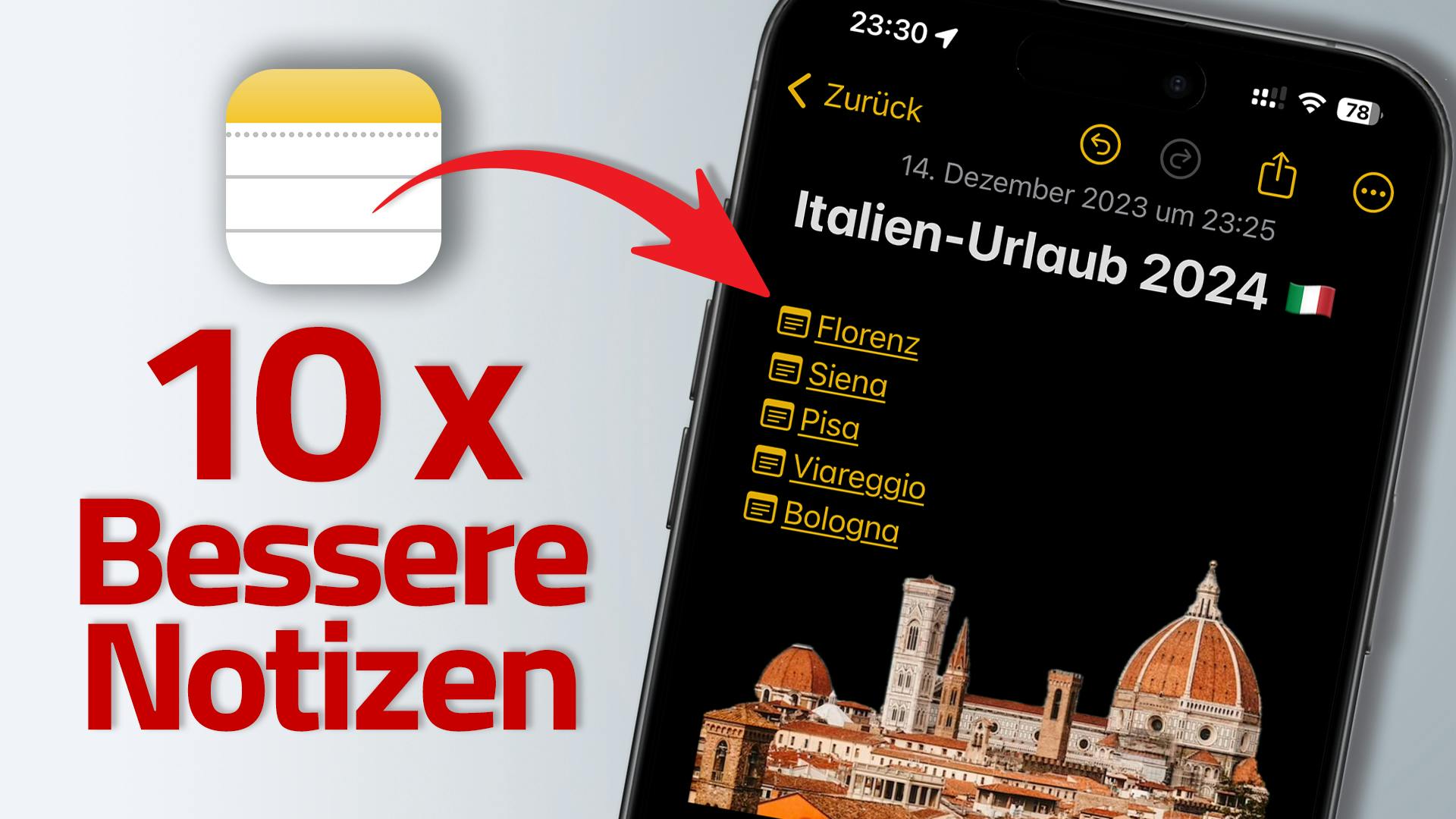 iOS 17: Apple Notizen für iPhone - 10 Funktionen, die du kennen musst