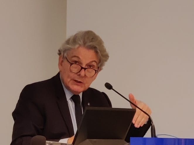 Thierry Breton, Digitalkommissar der EU-Kommission 2019-2024 (c)Falk Steiner/2025