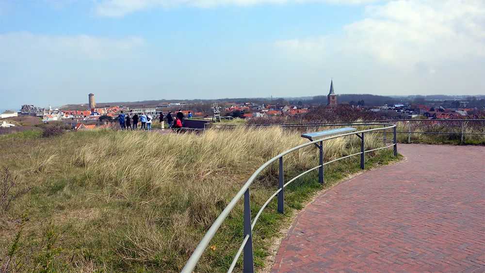 Domburg, vom Hoge Hill aus gesehen
