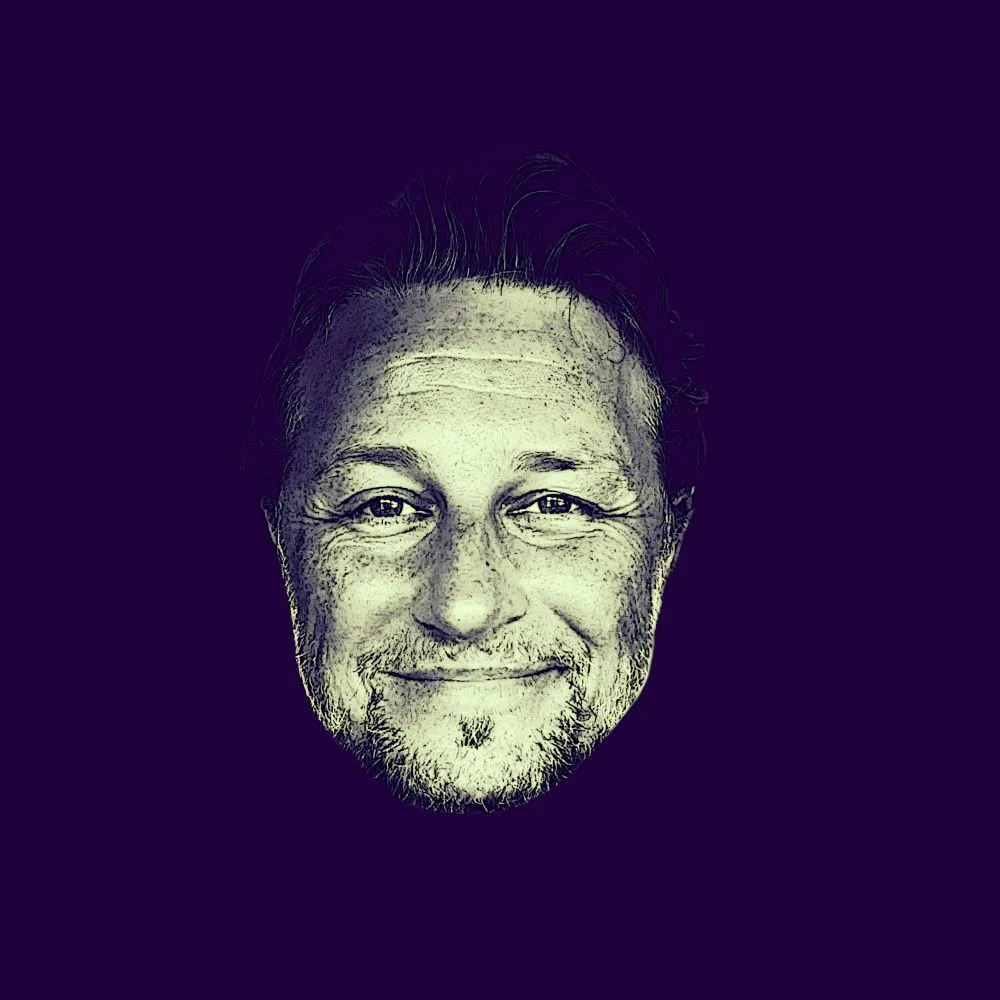 Dieses Bild zeigt mein Gesicht. Es ist ein wenig verfremdet und wird von mir auch für das GOFIZINE-Logo verwendet.