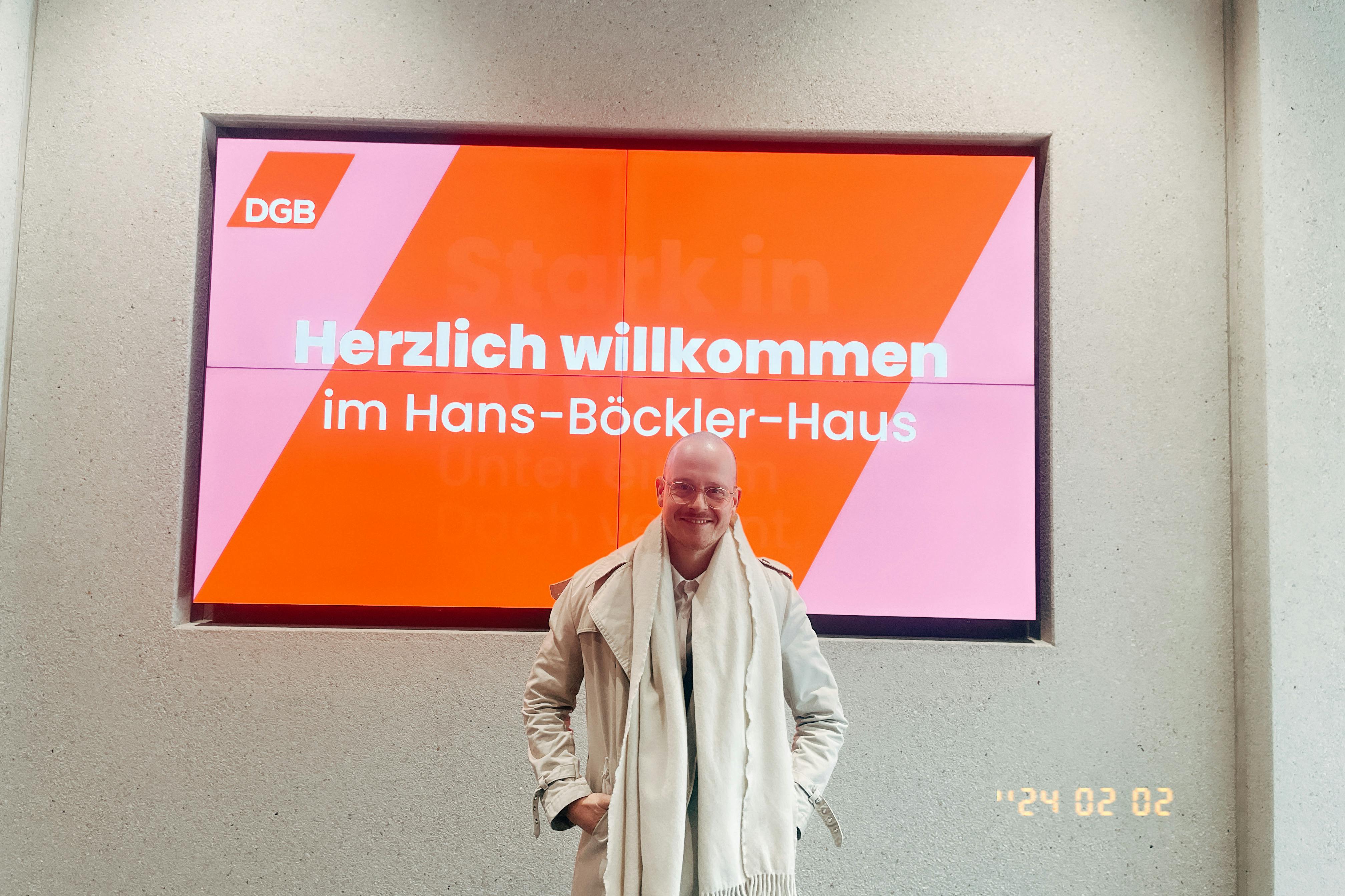 Zum Neujahrsempfang gespielt - Mit dabei Ministerpräsident Brandenburgs und der Berliner Oberbürgermeister