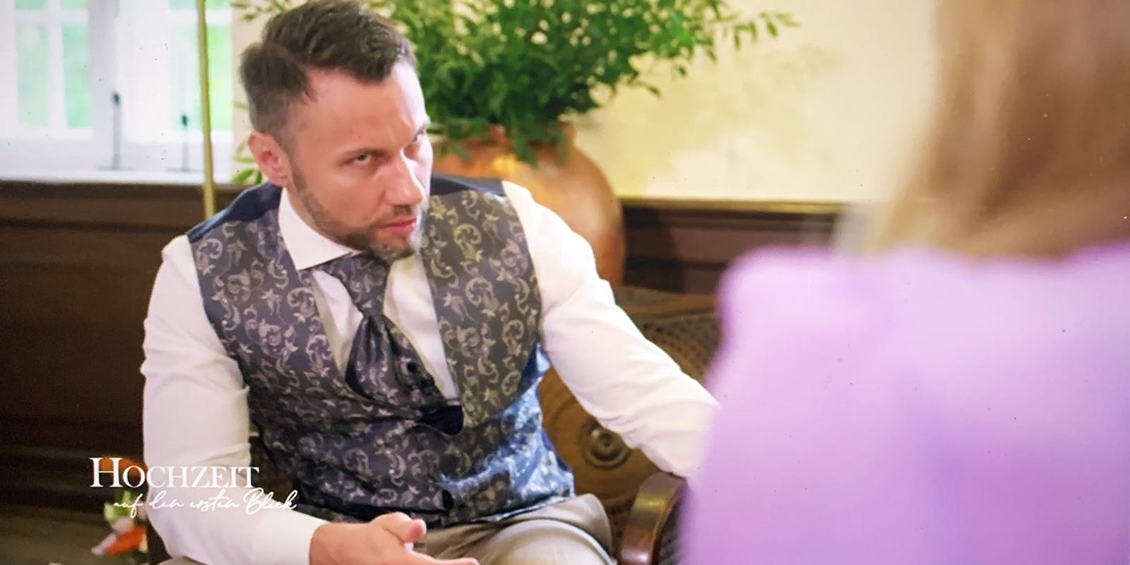 Jochen an seinem Hochzeitstag