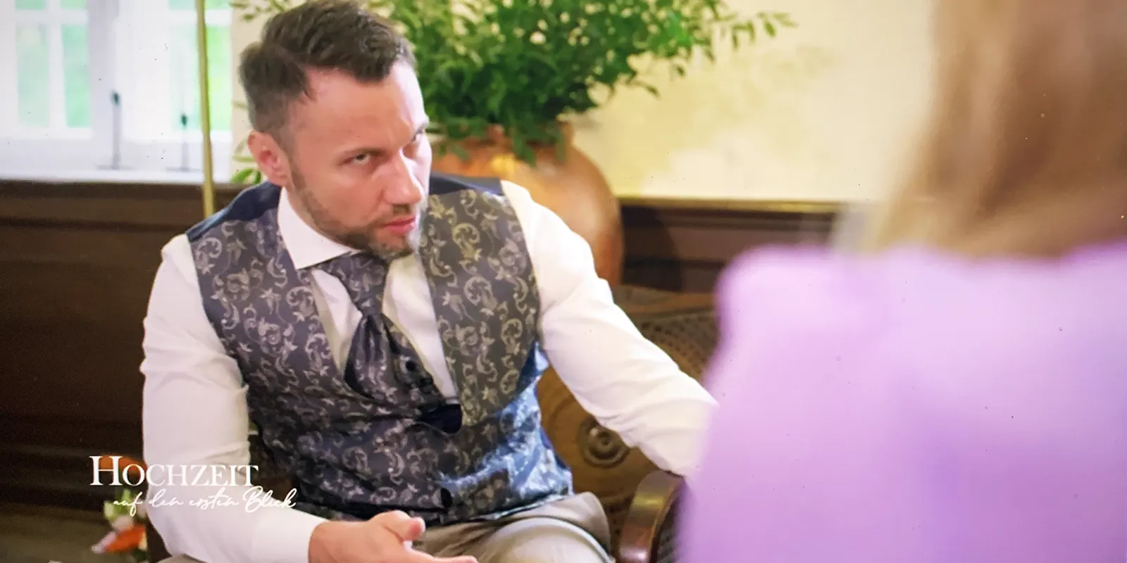 Jochen an seinem Hochzeitstag