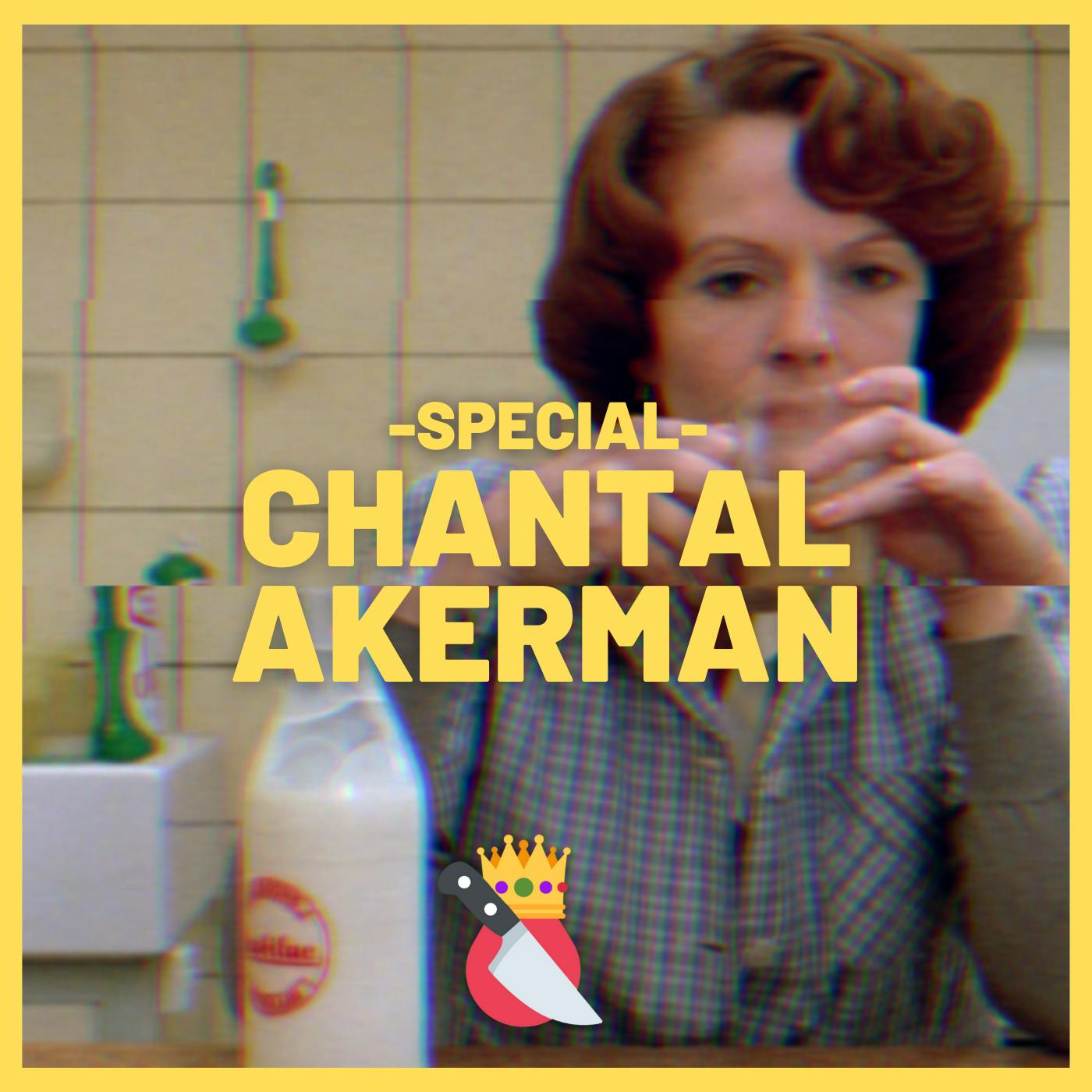Cover der Folge, auf dem Bild ein Ausschnitt aus Jeanne Dielman