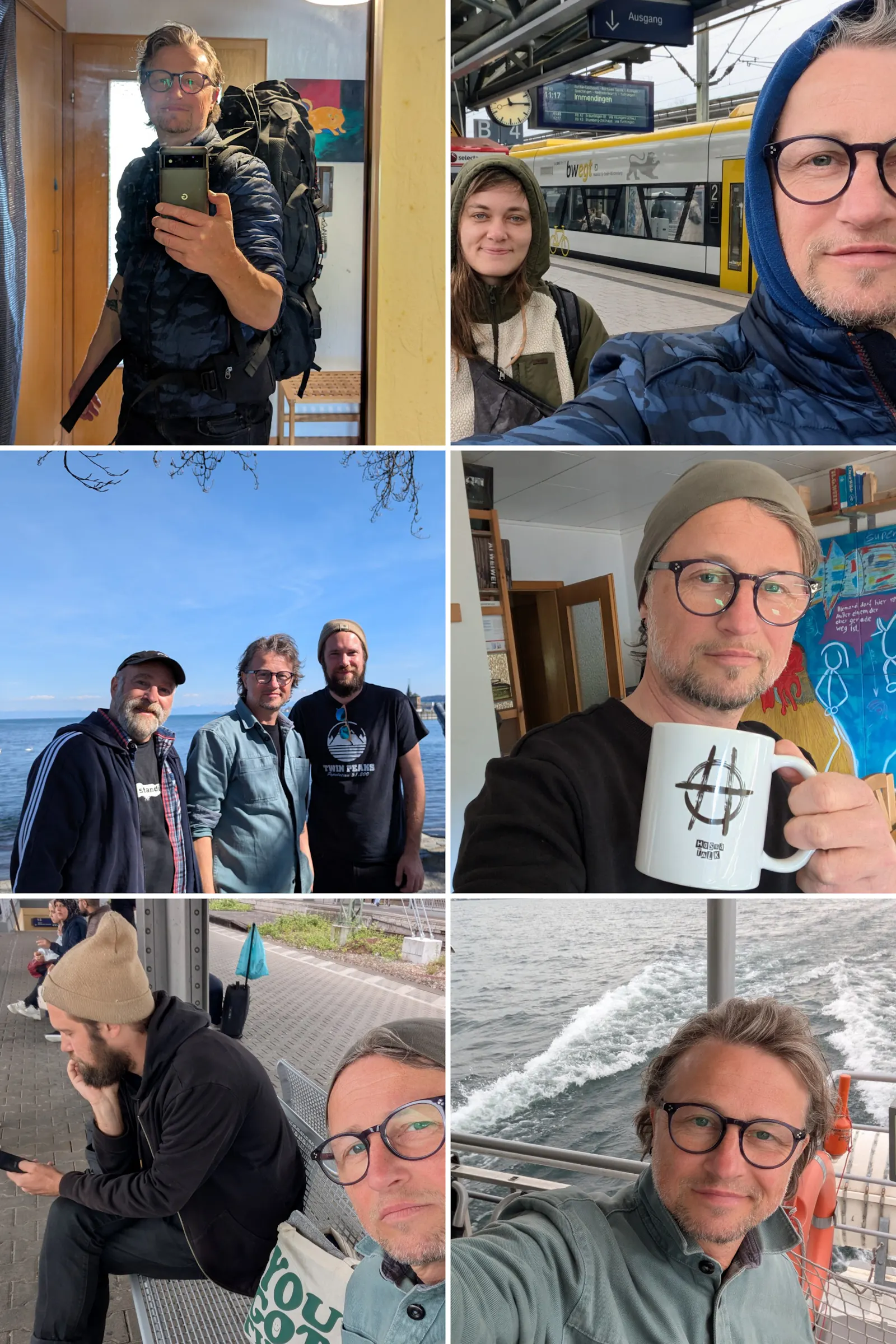 Das sind Bilder von vergangenen Touren, zusammen mit Jasmin Brückner, Marco Michalzik und Jay Friedrichs.
