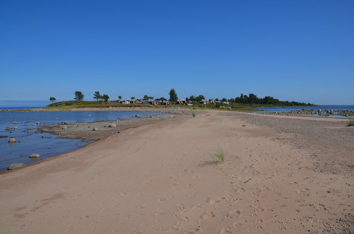 Sandbank und Fischerort