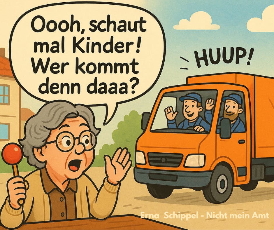 Oh schaut mal Kinder!