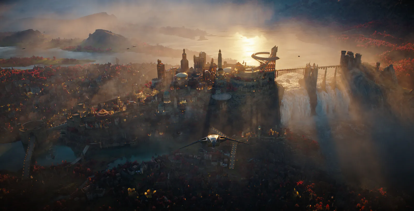 Eternia in MASTERS OF THE UNIVERSE. © 2026 Amazon MGM Studios Content Services LLC
