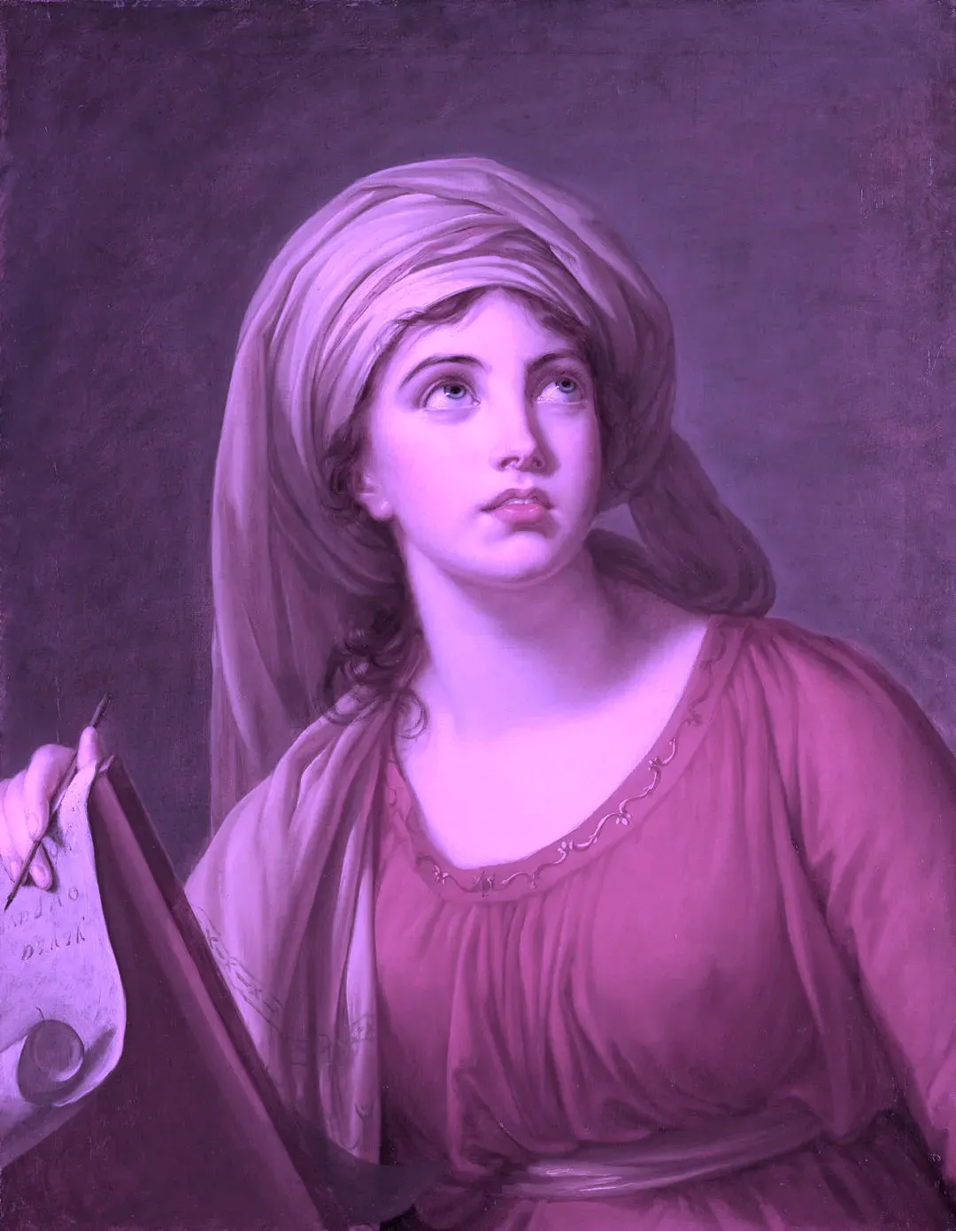Life Study of Lady Hamilton as the Cumaean Sybil