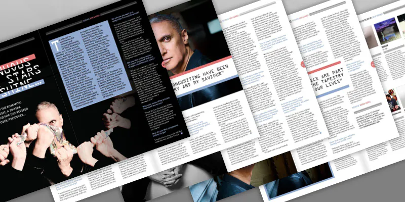 Nitin Sawhney in Songwriting Magazine