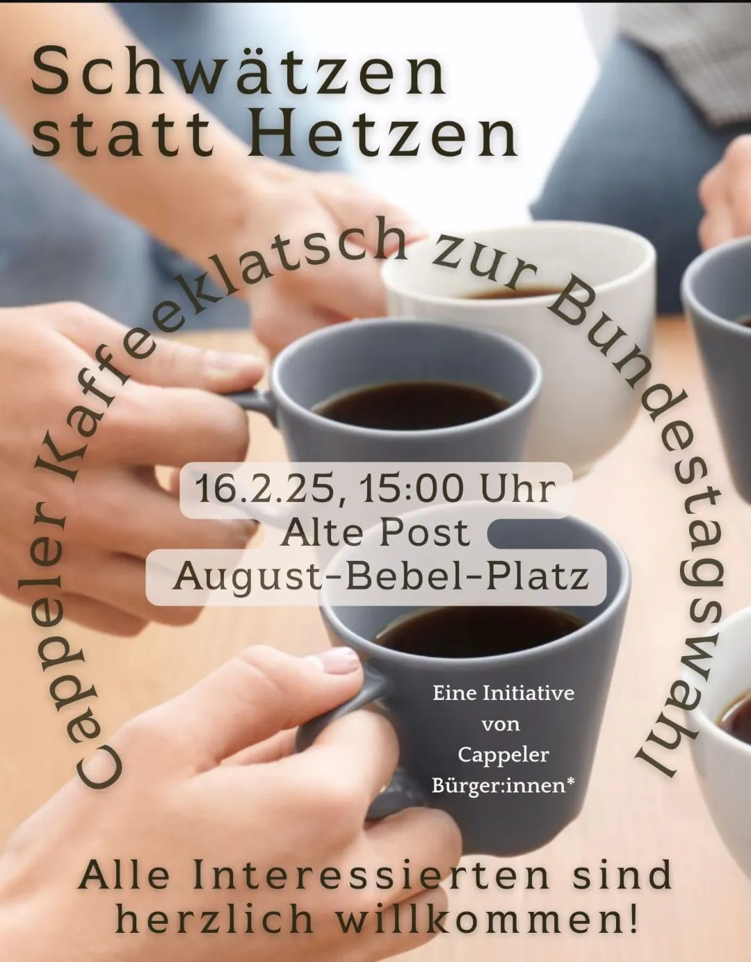 Der Flyer zur Veranstaltung