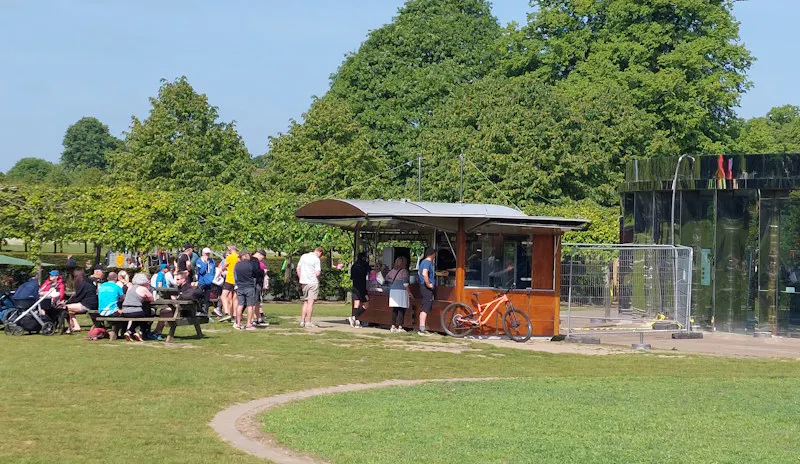Temporary kiosk, Priory Park
