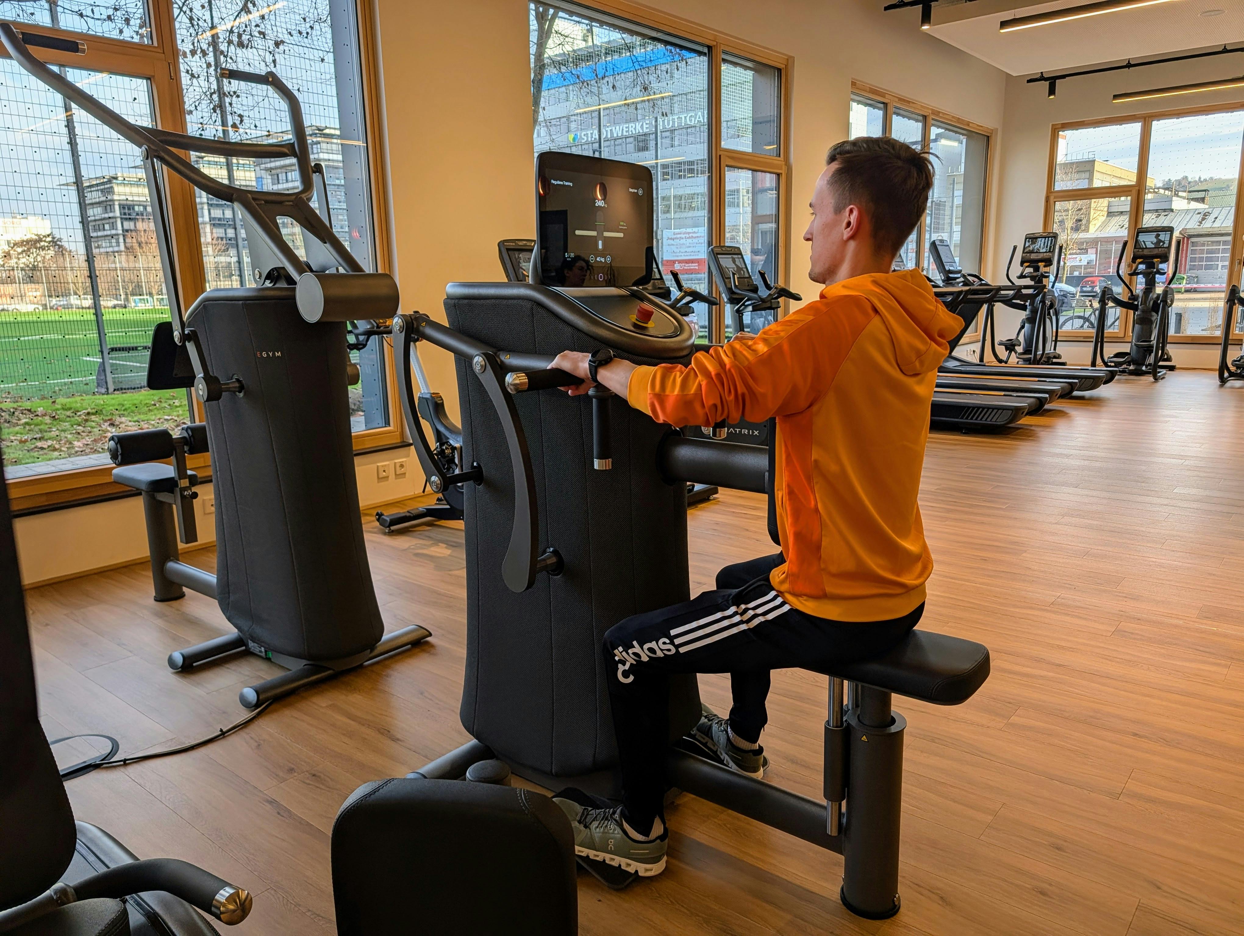 Stephan Gunser leitet den SportHub. Foto: Jürgen Brand