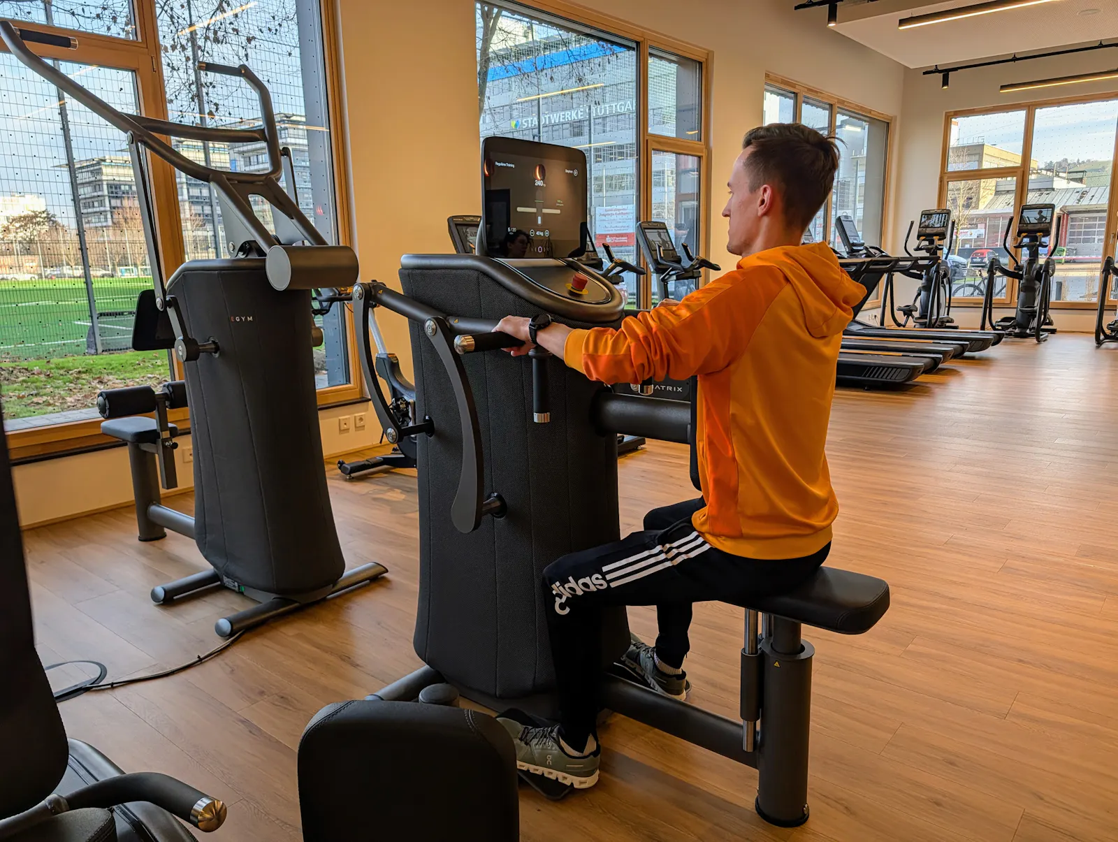 Stephan Gunser leitet den SportHub. Foto: JĂĽrgen Brand