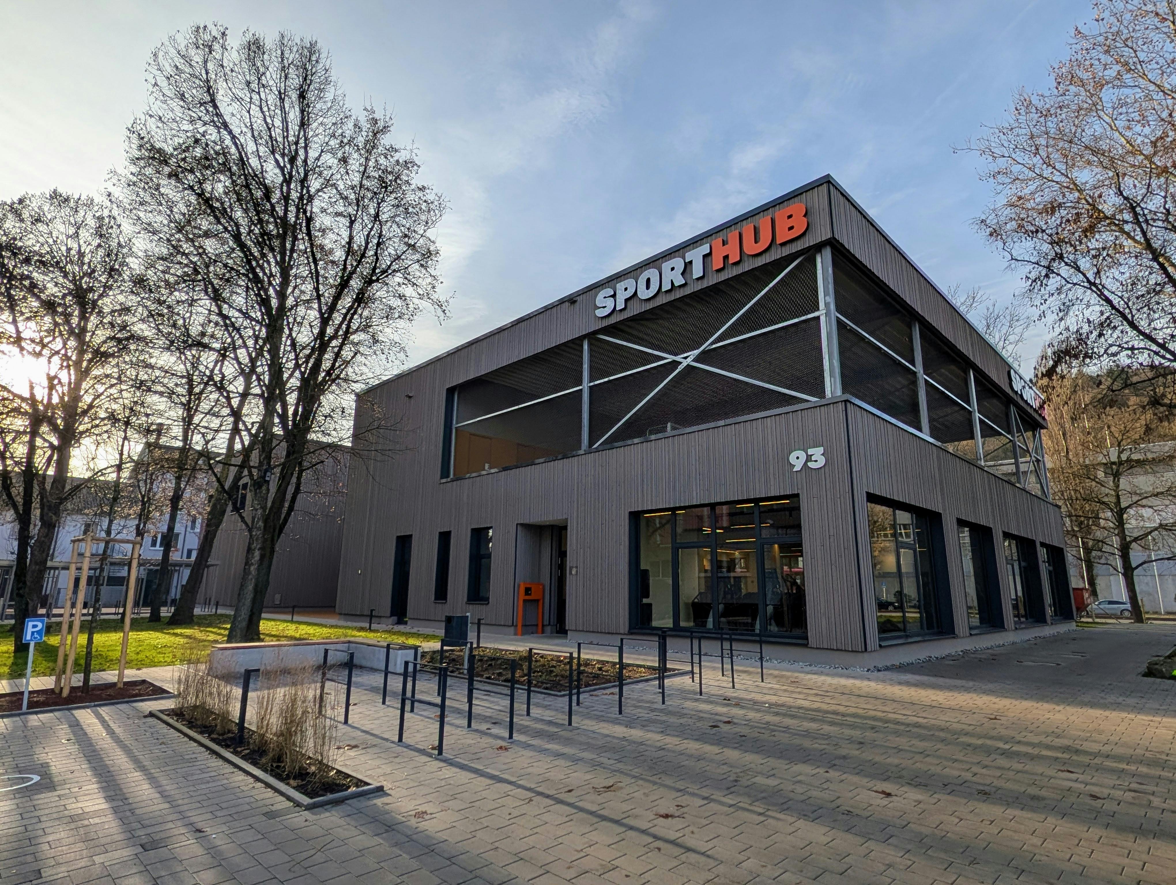 Das neue Trainings- und Vereinszentrum der Sportkultur Stuttgart in Stuttgart-Wangen. Foto: Jürgen Brand