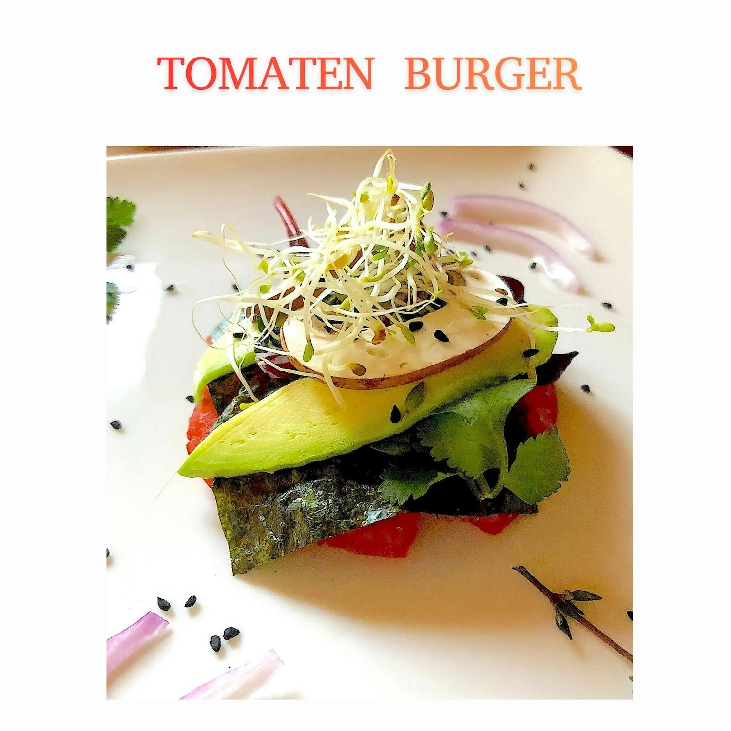 Das Rezept zu diesen leckeren Tomaten Burger finden Sie in der 2. Hälfte unseres Blogs “Tomaten Saft und Tomaten Burger”.
Um zum Rezept zu gelangen, klicken Sie bitte auf das Photo oder auf den unten stehenden Button “Tomaten Burger”, und scrollen dann nach unten. 
Vielen Dank … und viel Spass beim Zubereiten und Geniessen !