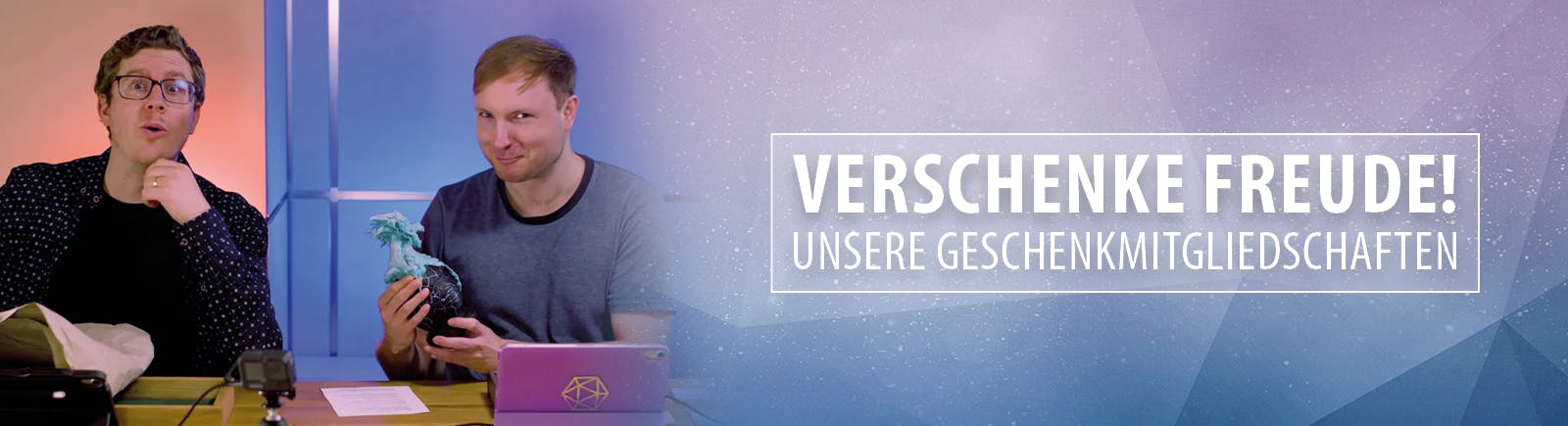 Verschenke Freude! - Unsere Geschenkmitgliedschaften