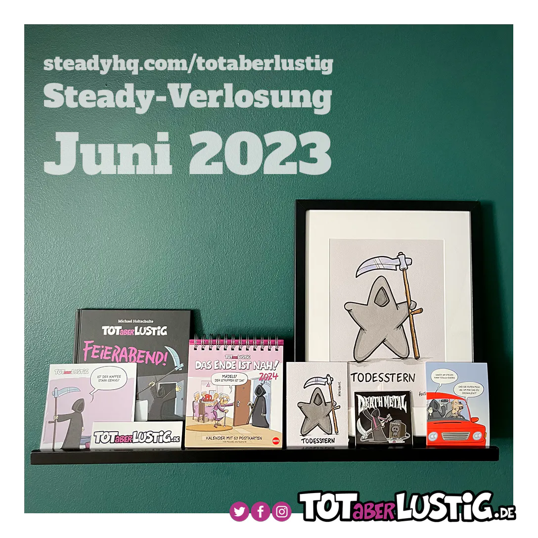 Die Preise der Verlosung für Juni