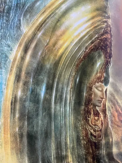 Visual: Robert Venosa, Buddha Sphinx, United States 1979, The Library Of Esoterica, Witchcraft, Taschen, 2021