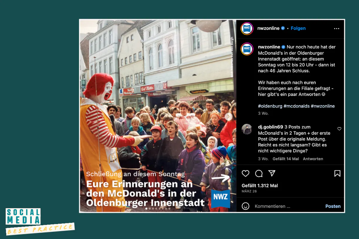 Erinnerungen statt Meinungen
