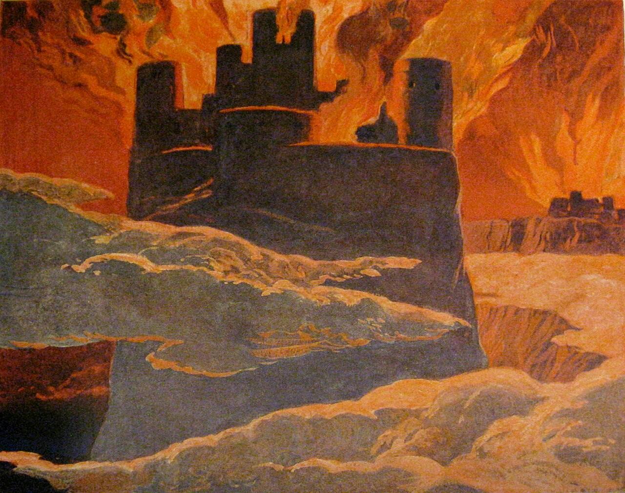 Doepler, Emil. ca. 1905. Walhall, die Götterwelt der Germanen. Martin Oldenbourg, Berlin (gemeinfrei)