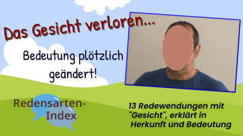 Video "das Gesicht verlieren"