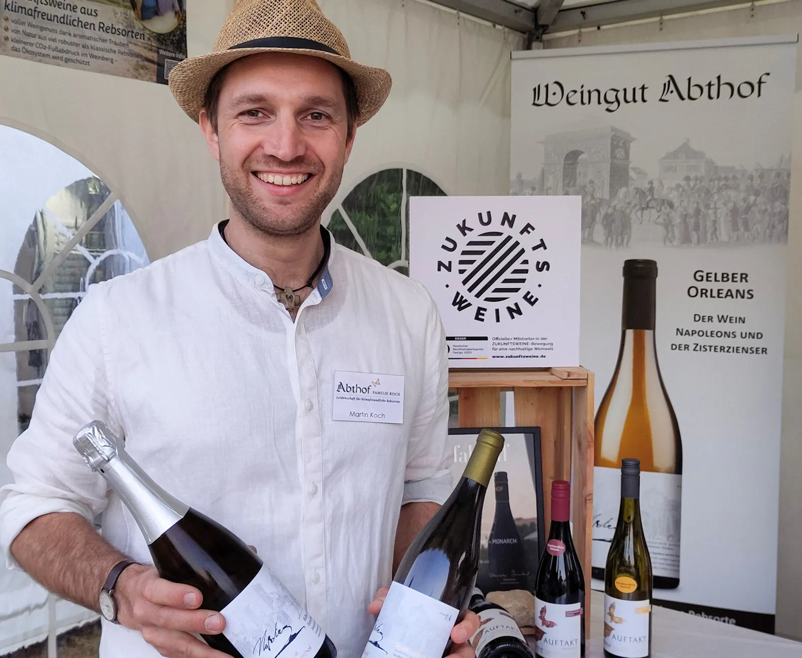 Martin Koch ist Winzer in Rheinhessen