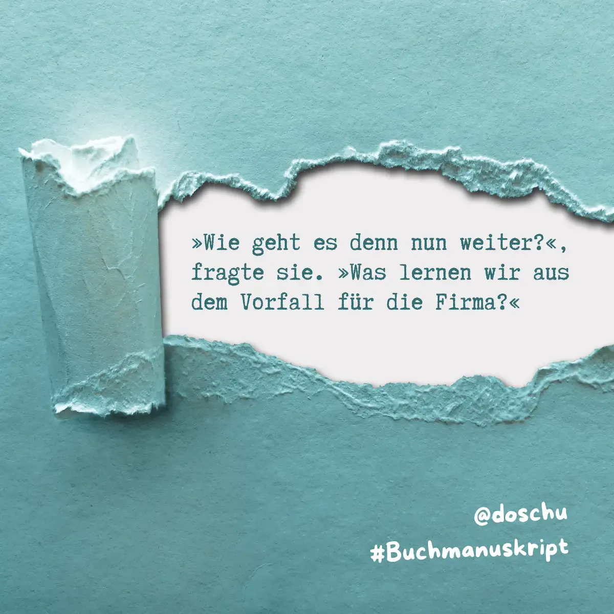 Aktueller Satz im Manuskript