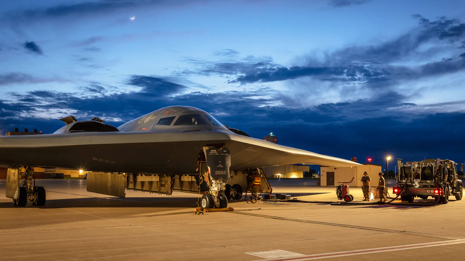 B-2 Bomber am Boden
