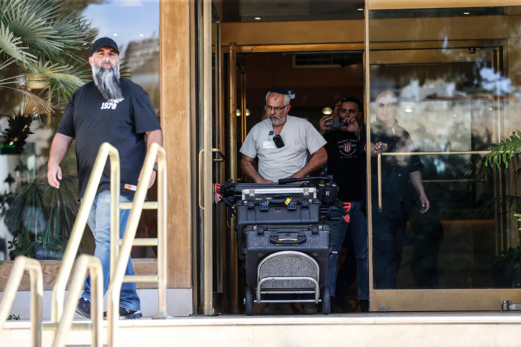 Räumung des Büros von Al Jazeera