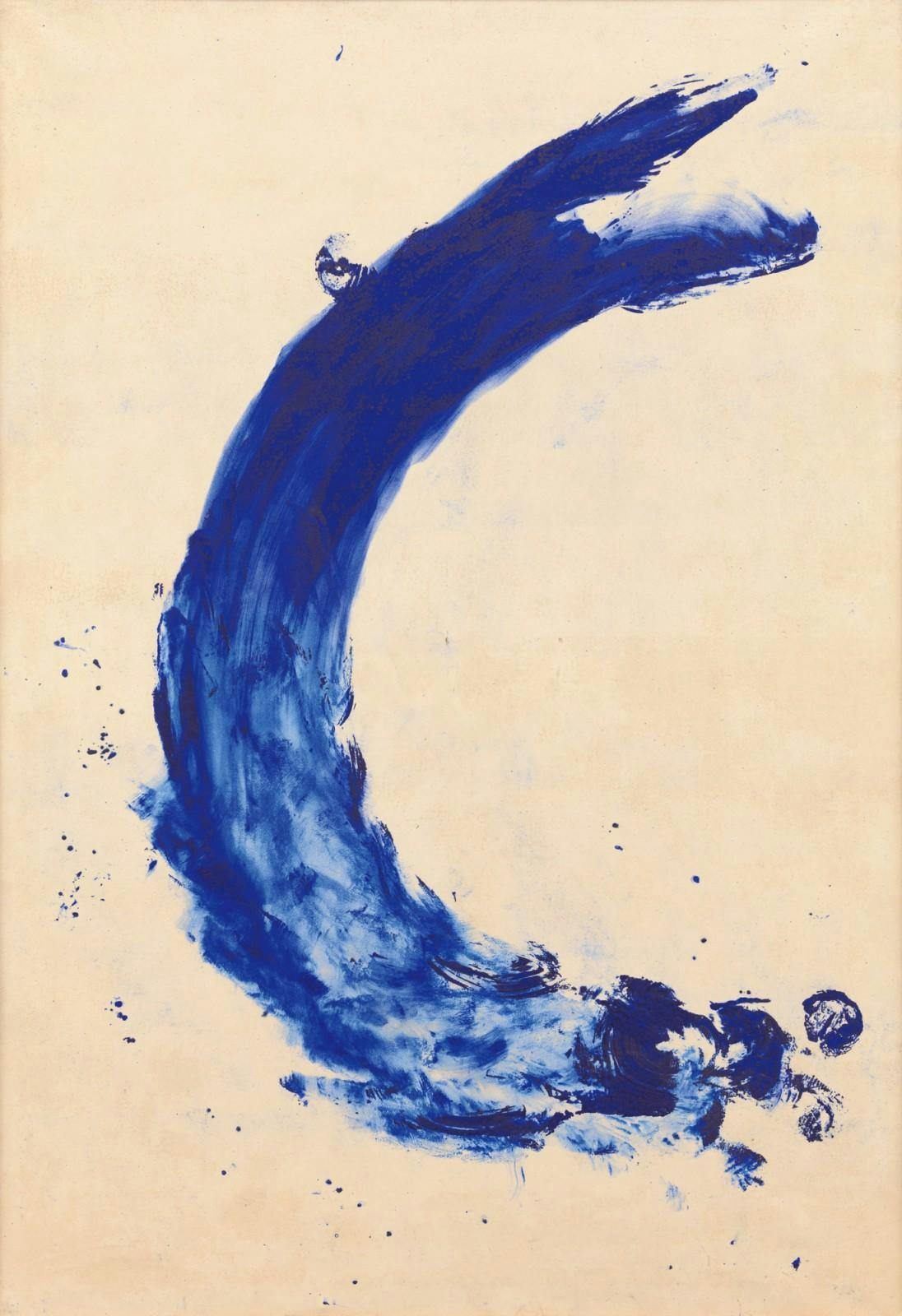 eine blaue Kurve