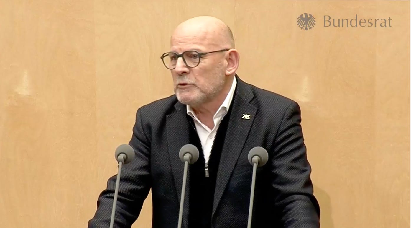 Winfried Hermann diese Woche im Bundesrat.
