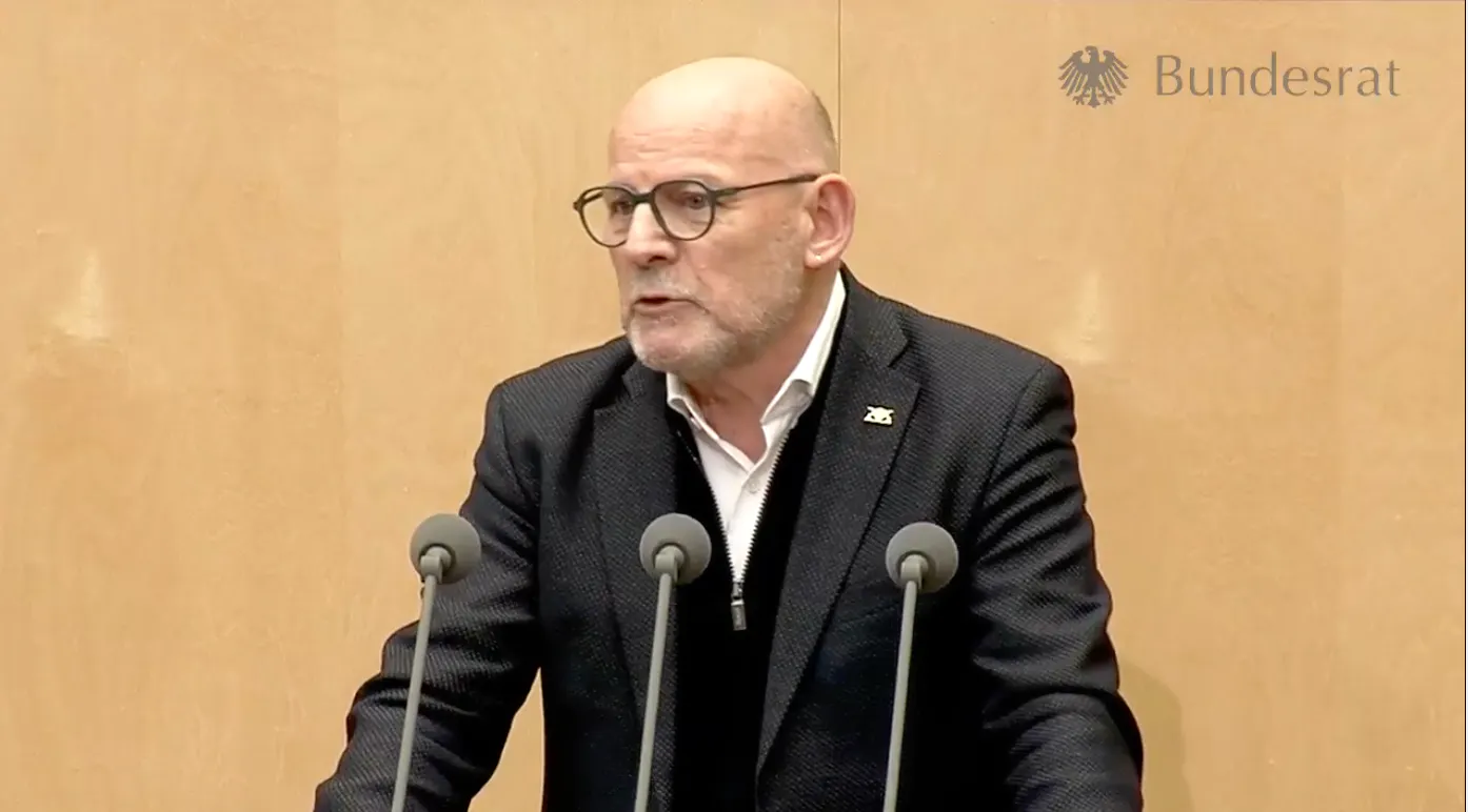 Winfried Hermann diese Woche im Bundesrat.