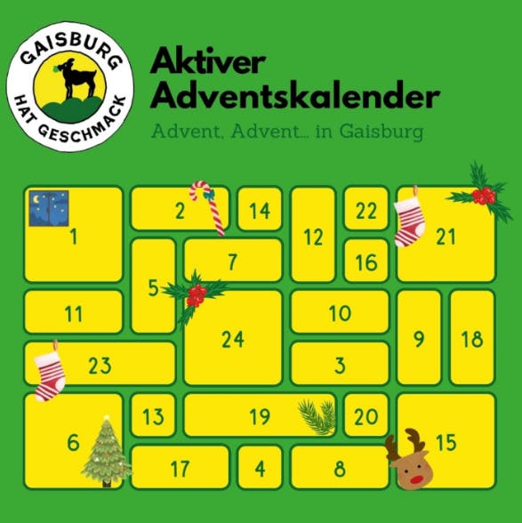 Advent und Adventskalender in Gaisburg