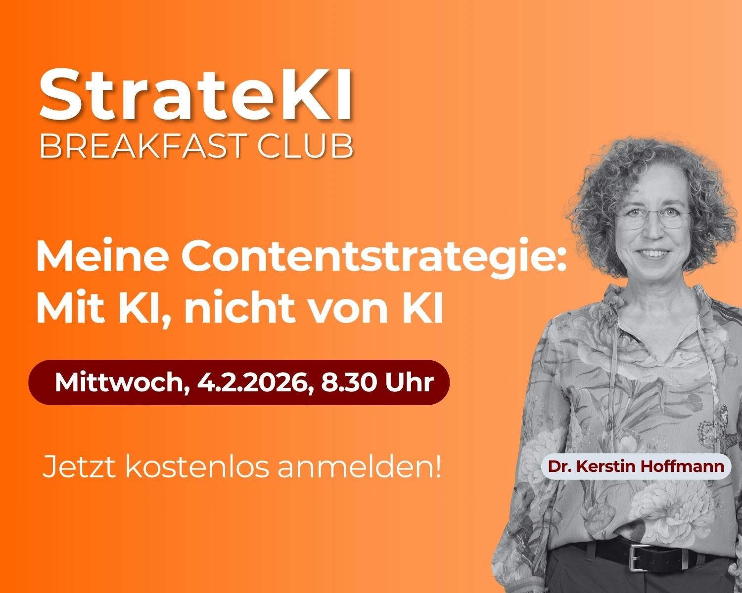 Meine Contentstrategie: Mit KI, nicht von KI