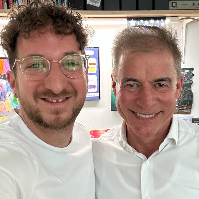 Andreas Sator (links), Konrad Bergmeister (rechts)