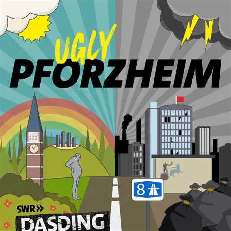 Das Cover des Podcasts "Ugly Pforzheim"